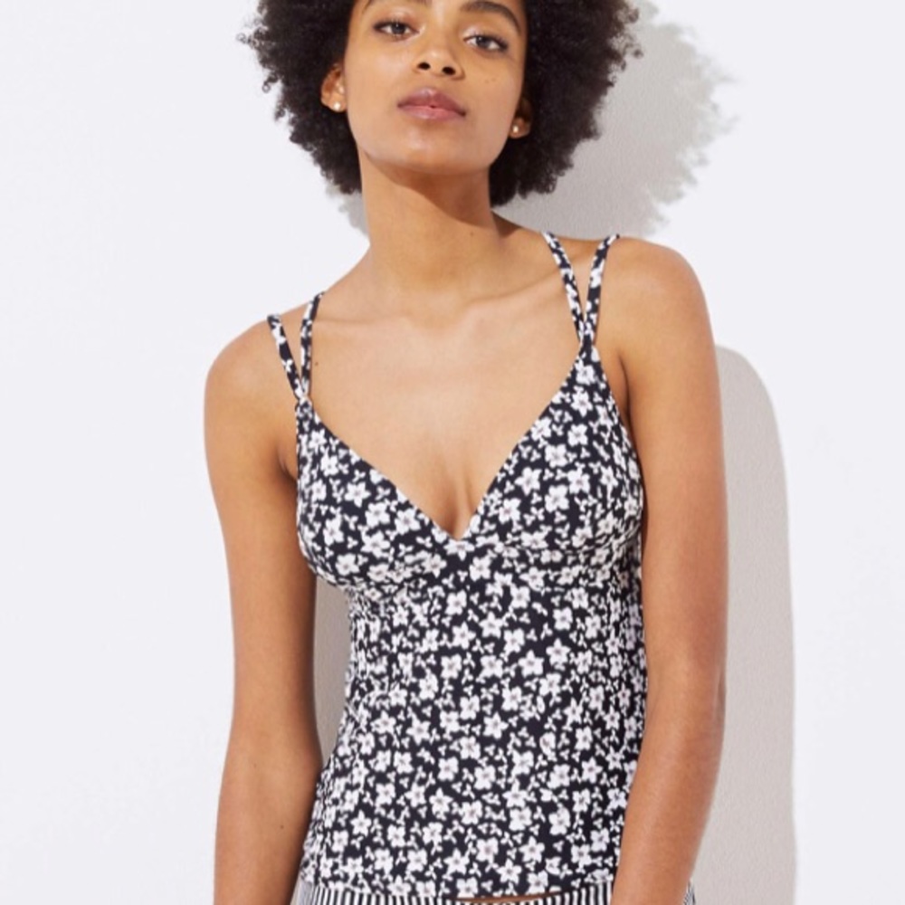 LOFT Floral Tankini‎ Top